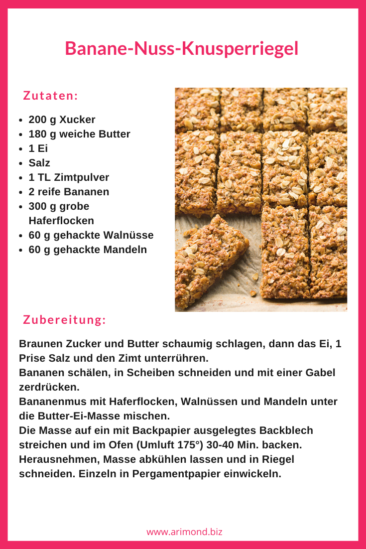 Banane-Nuss-Knusperriegel (1)